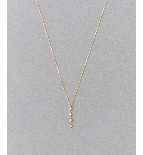 ete「[デュー] K18YG ダイヤモンド ネックレス」|ネックレス|イエローゴールド