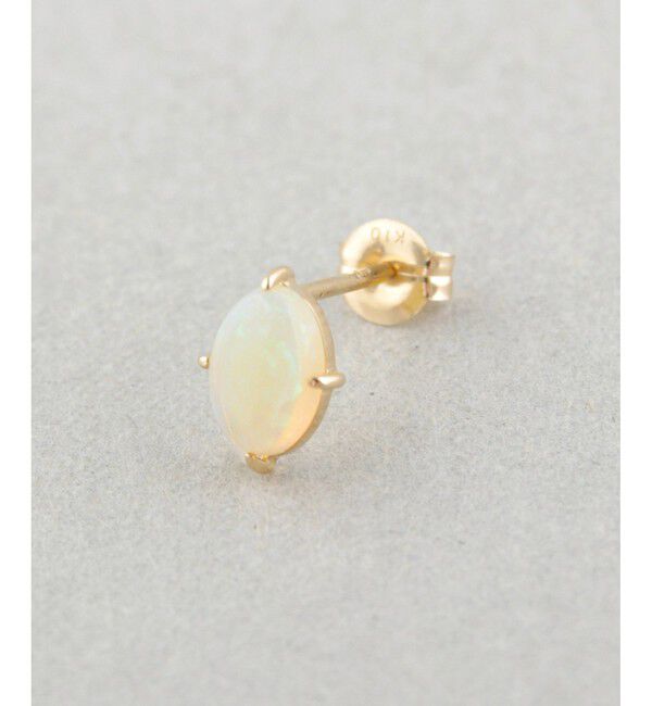 Jouete「K10YG オパール ピアス」|ピアス|
