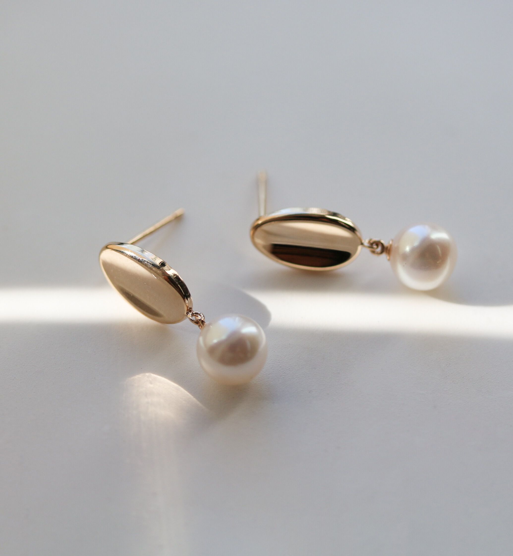  「パール ピアス | K10YG」|ピアス|K10 イエローゴールド