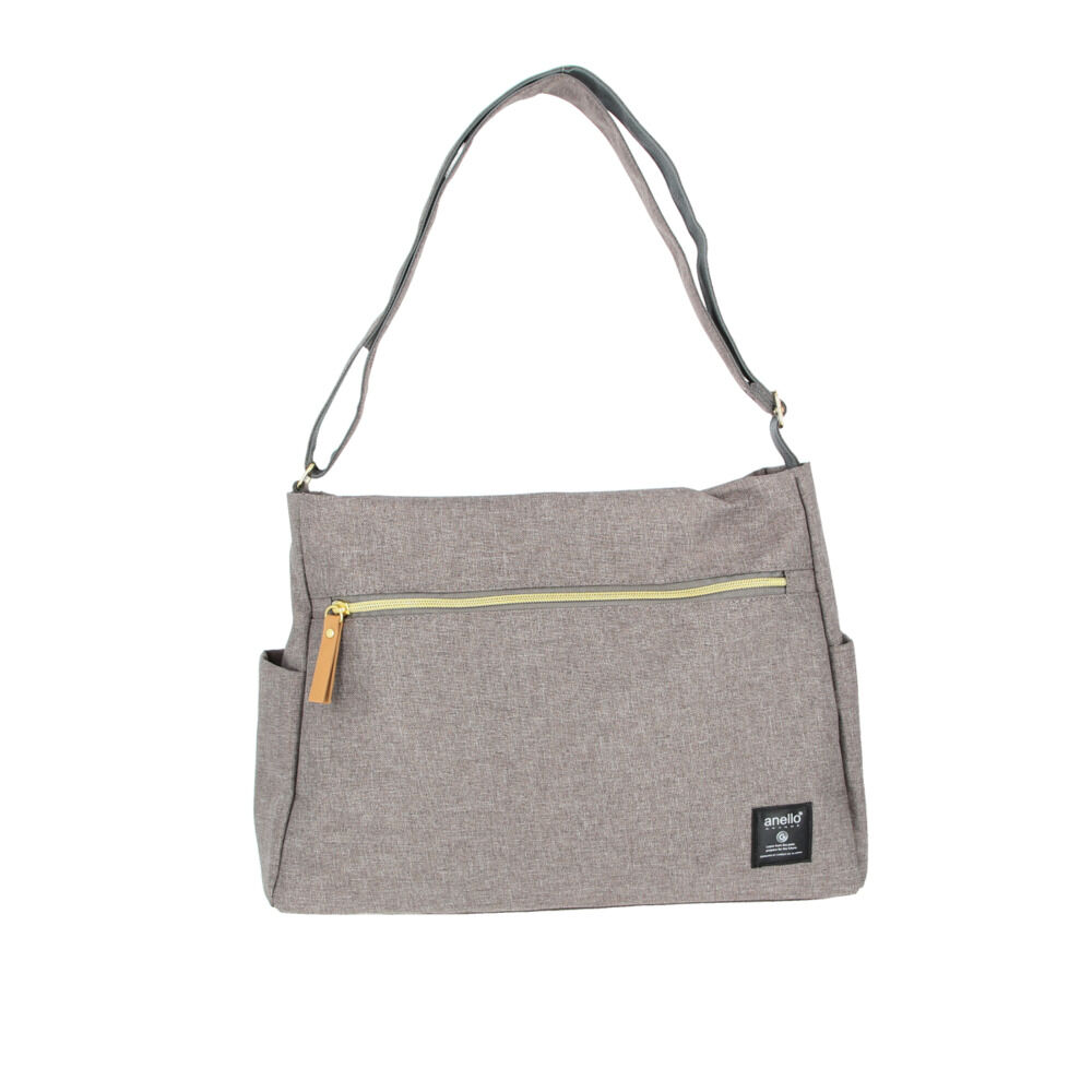 anello「アネロ ショルダーバッグ anello 通販 メンズ レディース 斜めがけ 大人 大きめ A4」|ショルダー・メッセンジャー|グレー1