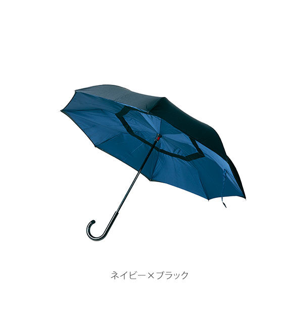 BACKYARD FAMILY「2重傘 逆さ傘 長傘 circus サーカス 通販 レディース メンズ 逆さま傘 逆向き」|傘|