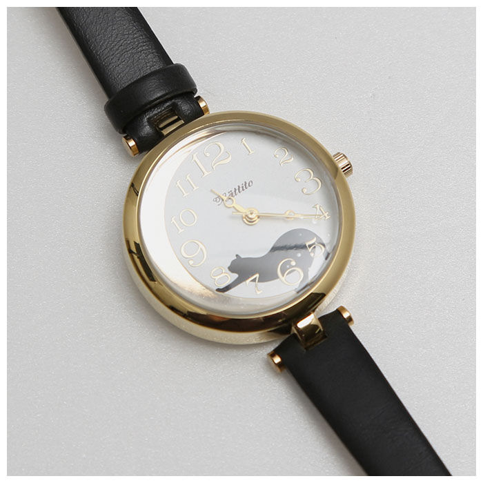 BACKYARD FAMILY「腕時計 レディース かわいい 通販 ガット 丸型 ウォッチ アナログ リストウォッチ」|腕時計|