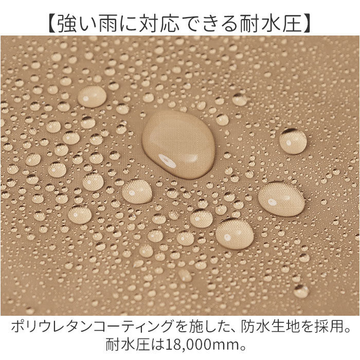 BACKYARD FAMILY「because レインコート ビコーズ B-740573 通販 レインパーカー レディース メンズ」|レインコート|