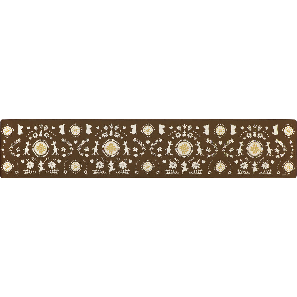 BACKYARD FAMILY「キッチンマット ムーミン 拭ける 240 通販 拭けるキッチンマット キッチン マット 台所マット」|その他|ブラウン1