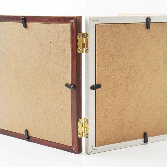 BACKYARD FAMILY「フォトフレーム L判 3枚 通販 万丈 ウッディトリオ フォト フレーム フォトスタンド 写真立て」|その他|