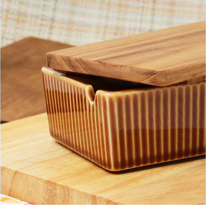 BACKYARD FAMILY「バターケース 陶器 通販 バター入れ バター入れ容器 バター ケース butter case」|食器・キッチングッズ|