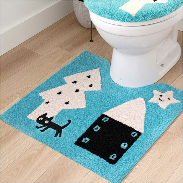 BACKYARD FAMILY「トイレマット 洗える 通販 トイレ用マット トイレ マット おしゃれ 60&times;60 アツコマタノ」|トイレタリー・ランドリーグッズ|