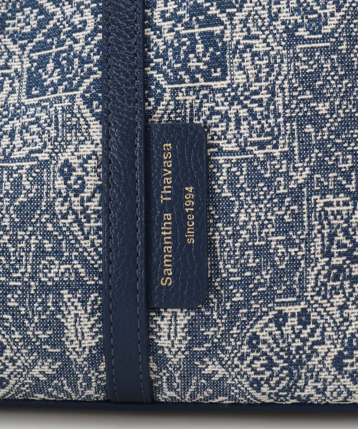 Samantha Thavasa「エキゾチックモチーフジャガード巾着バッグ」|ショルダー・メッセンジャー|