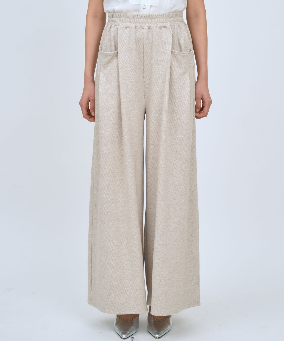 アンドクチュール「カットツイルポケットタックパンツ」|その他|