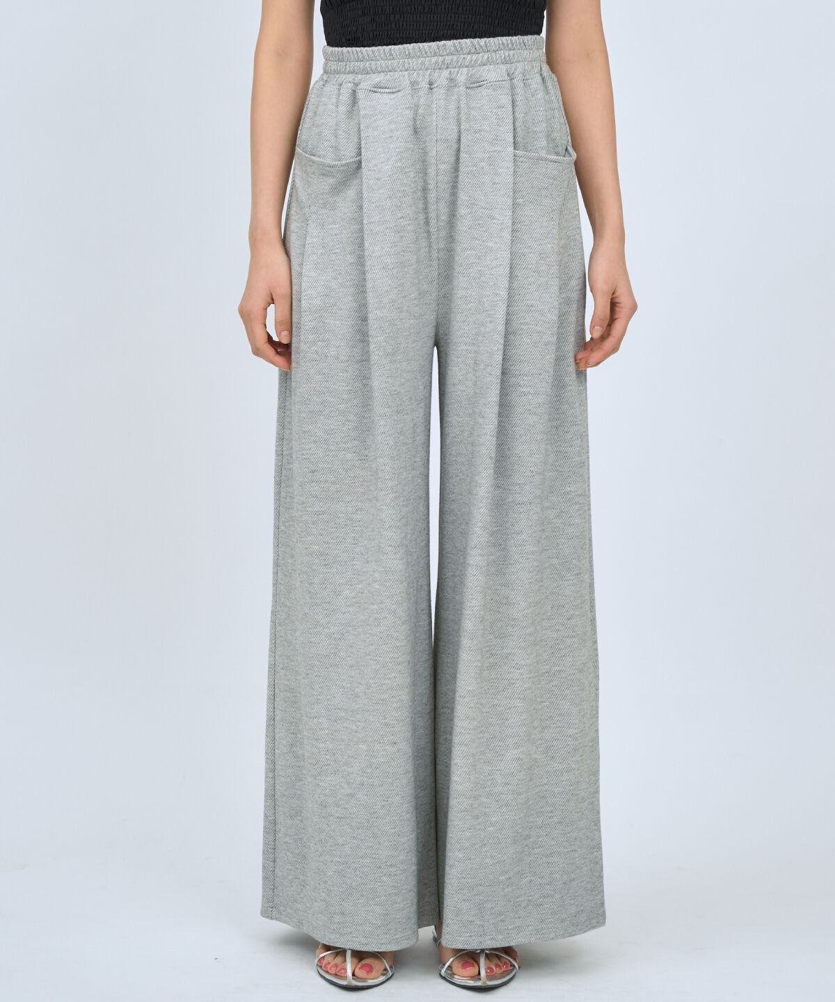 アンドクチュール「カットツイルポケットタックパンツ」|その他|