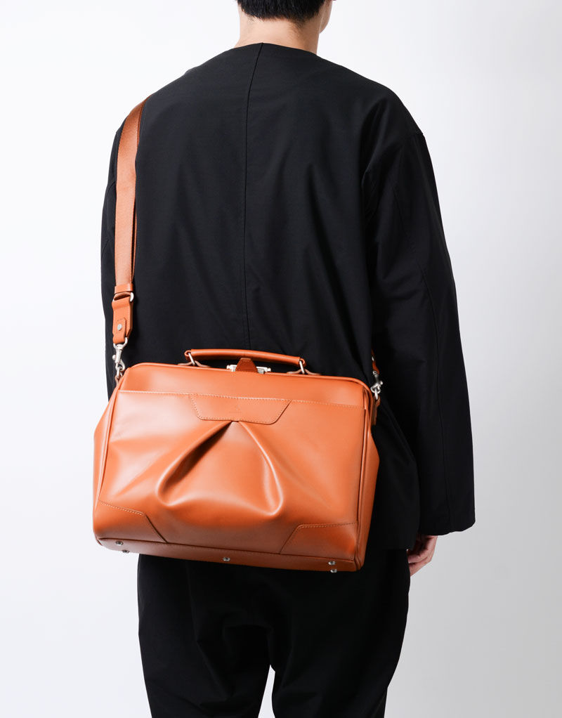 master-piece「tact leather ver. 2WAYブリーフケース」|ショルダー・メッセンジャー|キャメ
