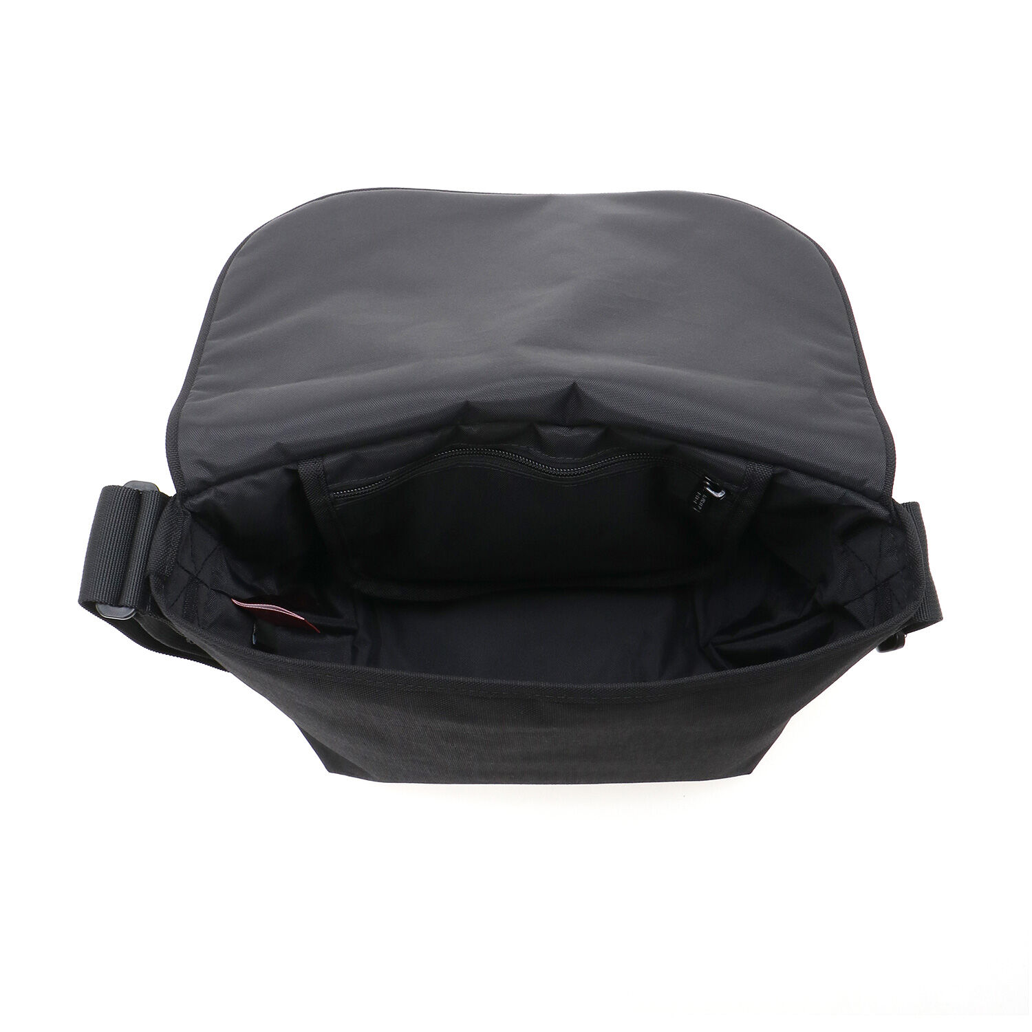 Manhattan Portage「Nylon Messenger Bag JR Back Pocket W/ Divider Magnet VEG Leather 600D HYDR」|ショルダー・メッセンジャー|