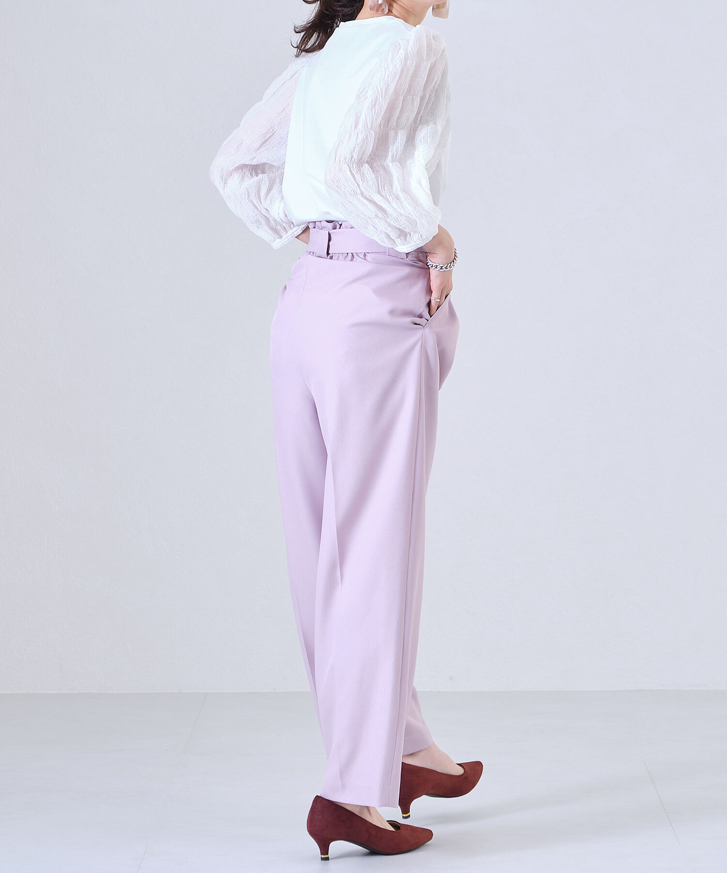 ORiental TRaffic「【跳べるパンプス/シリーズ累計１５０万足突破】メタリック ライン ヒール /R-3206 パンプス オケージョン」|パンプス|