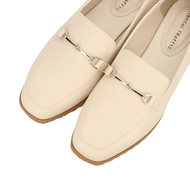 ORiental TRaffic「【防水】ビットモチーフレインローファー/R-1014 レインシューズ レインローファー 人気 トレンド」|パンプス|