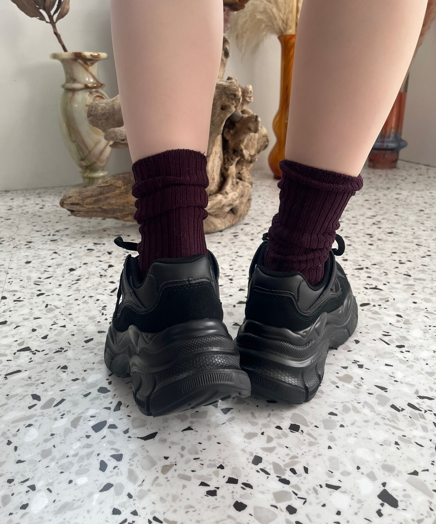 ORiental TRaffic「【アウトレット価格】ナイロンテープ厚底スニーカー/OT3745」|スニーカー|