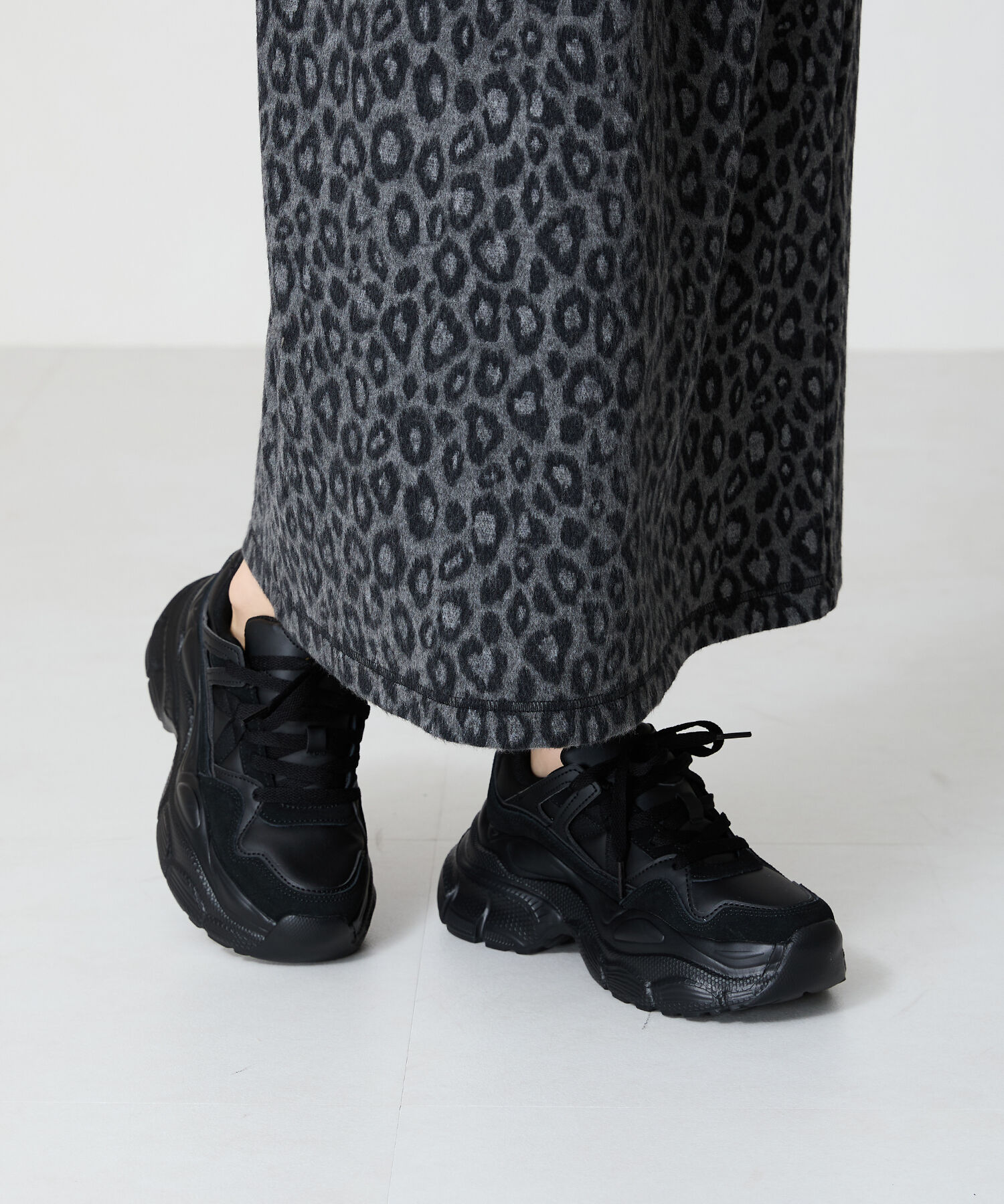 ORiental TRaffic「【アウトレット価格】ナイロンテープ厚底スニーカー/OT3745」|スニーカー|