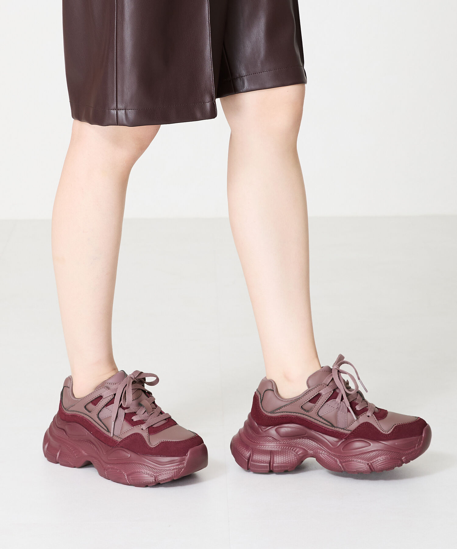 ORiental TRaffic「【アウトレット価格】ナイロンテープ厚底スニーカー/OT3745」|スニーカー|