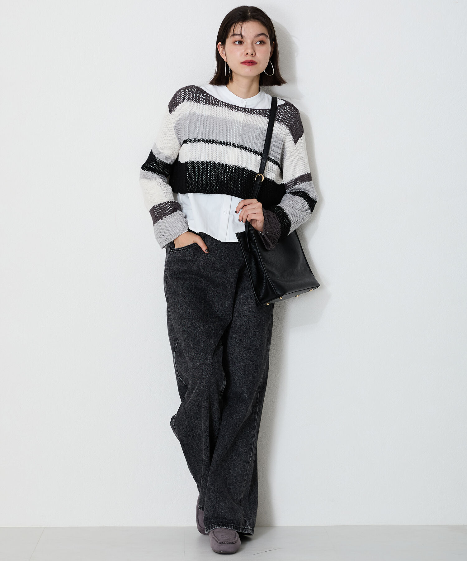 ORiental TRaffic「【BAG】スクエアショルダーバッグ/BA-240」|ショルダー・メッセンジャー|