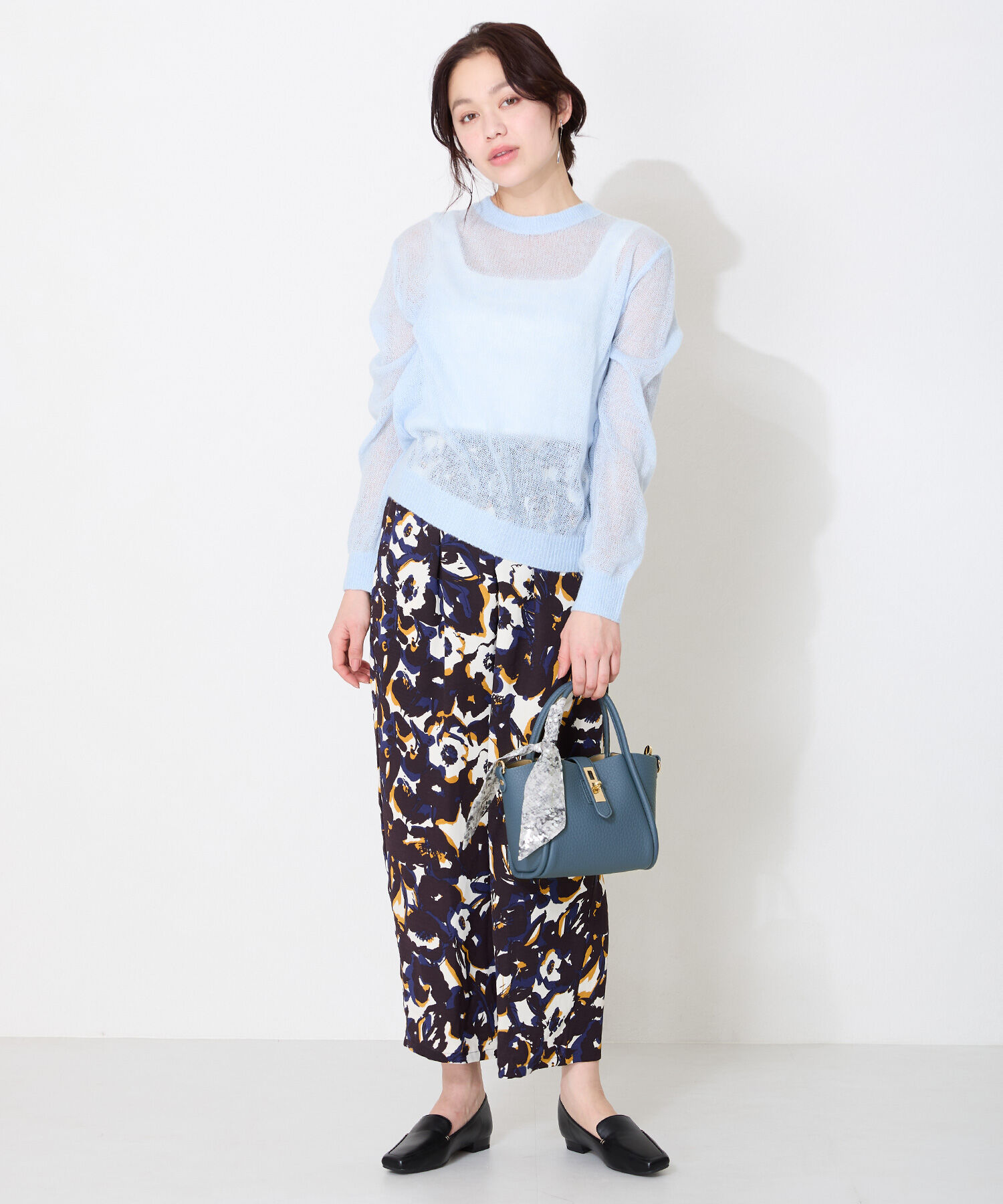 ORiental TRaffic「スカーフ 付き 2way ハンド バッグ /BA-252 ハンドバッグ」|ハンドバッグ|