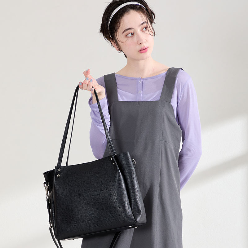 ORiental TRaffic「●2026春夏新作●ショルダー付き A4 トートバッグ /BA-273」|ショルダー・メッセンジャー|