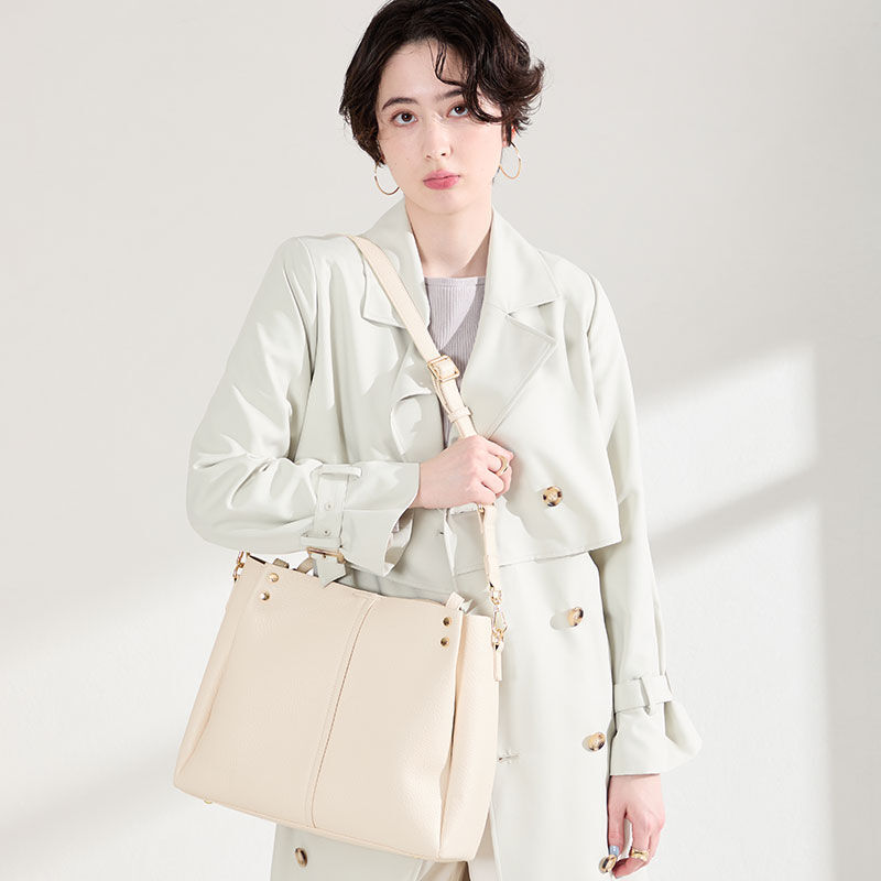 ORiental TRaffic「●2026春夏新作●ショルダー付き A4 トートバッグ /BA-273」|ショルダー・メッセンジャー|