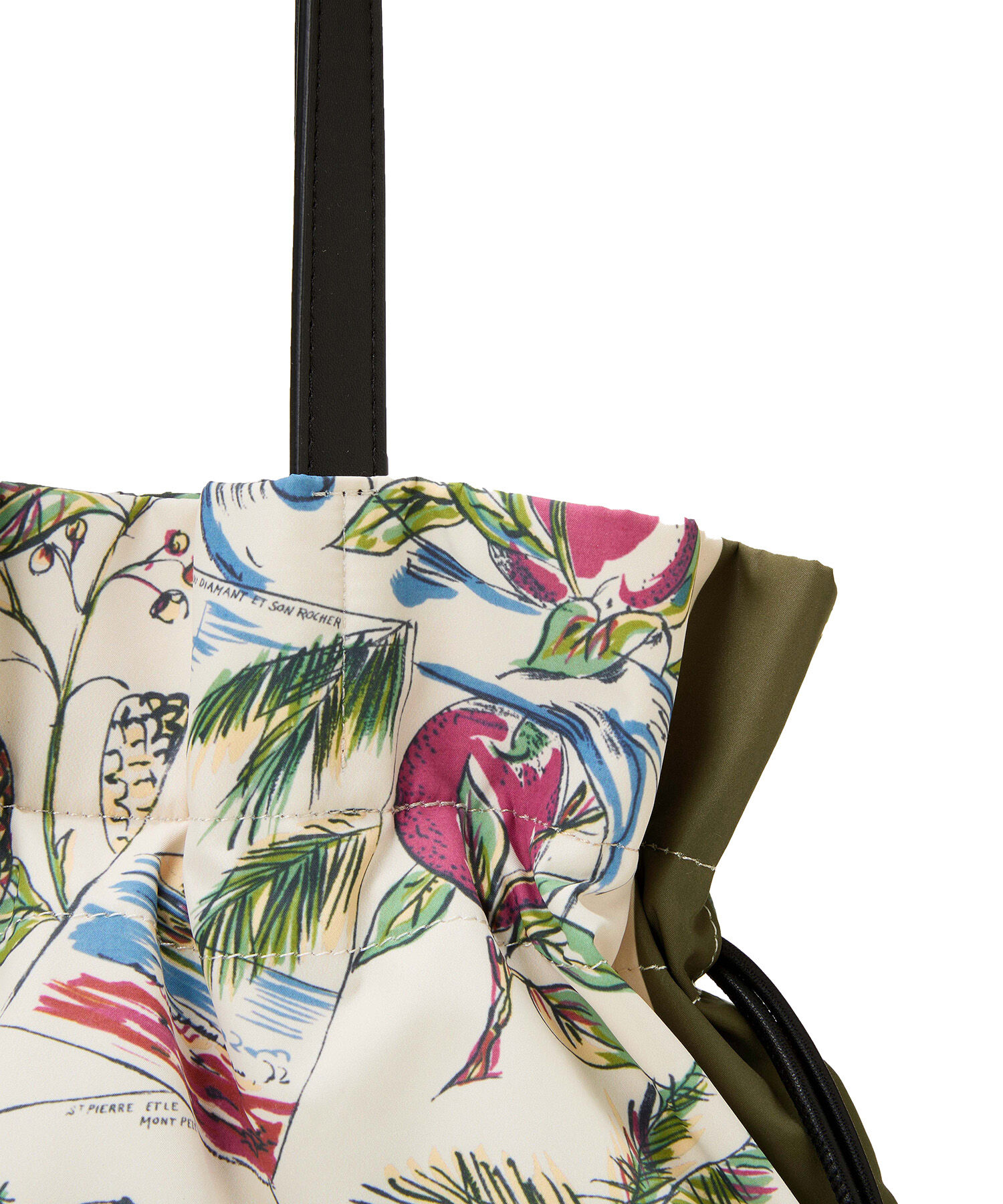 TOPKAPI TREASURE「【TREASURE TOPKAPI】マイルドサテン スカーフ柄 巾着 トート バッグ 」|トートバッグ|