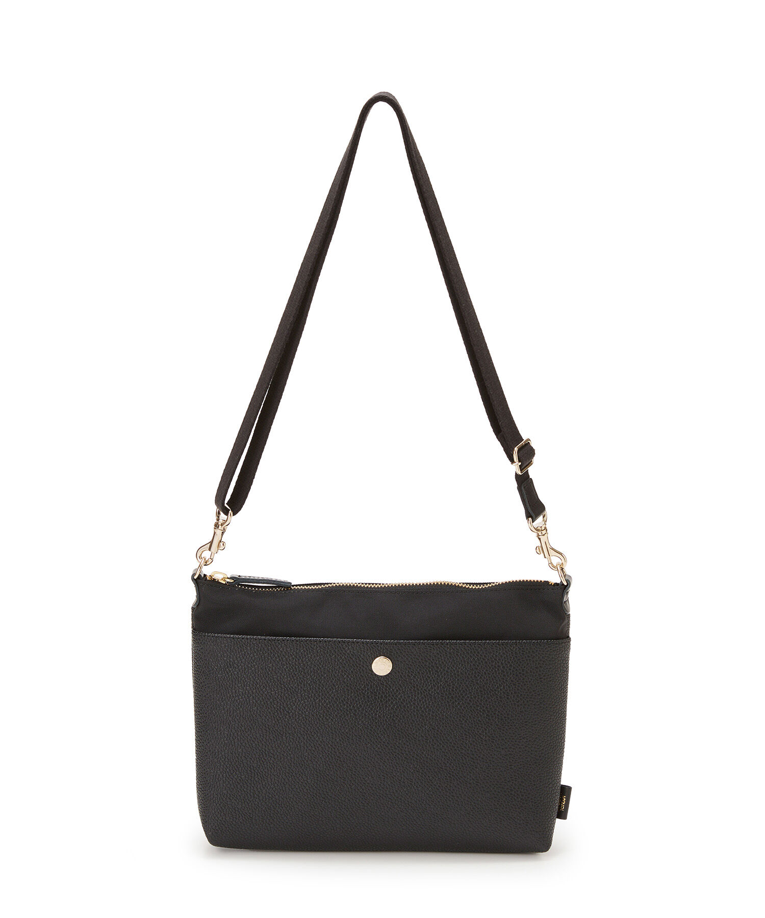 TOPKAPI BREATH「【Breath TOPKAPI】スコッチグレインペリカン サコッシュ ショルダーバッグ / 旅行 バッグ 」|ショルダー・メッセンジャー|ブラック