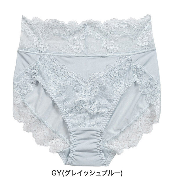 intesucre「アンテシュクレ intesucre お部屋ブラ ペア スタンダードショーツ 全8色 M-3L TSP004」|インナー|GY