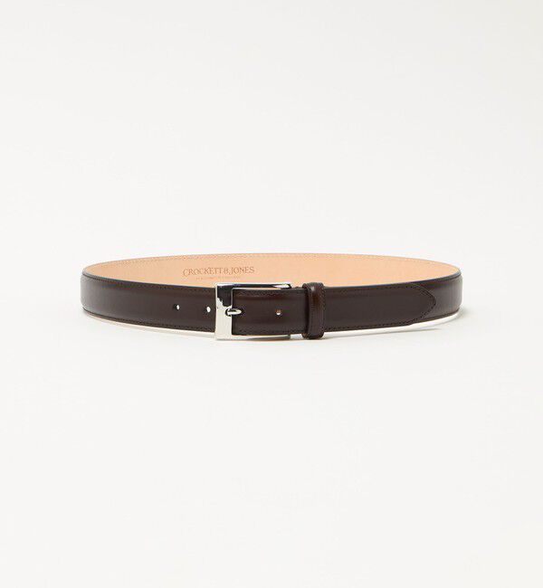 UNITED ARROWS「＜CROCKETT&JONES＞ BELT/ベルト」|ベルト|DK.BROWN
