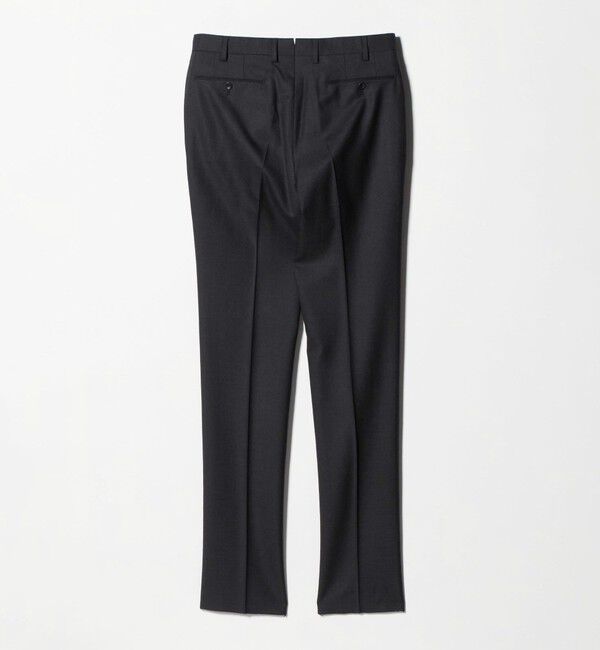 UNITED ARROWS「サージ クリース テーパード １プリーツ スラックス」|スラックス|