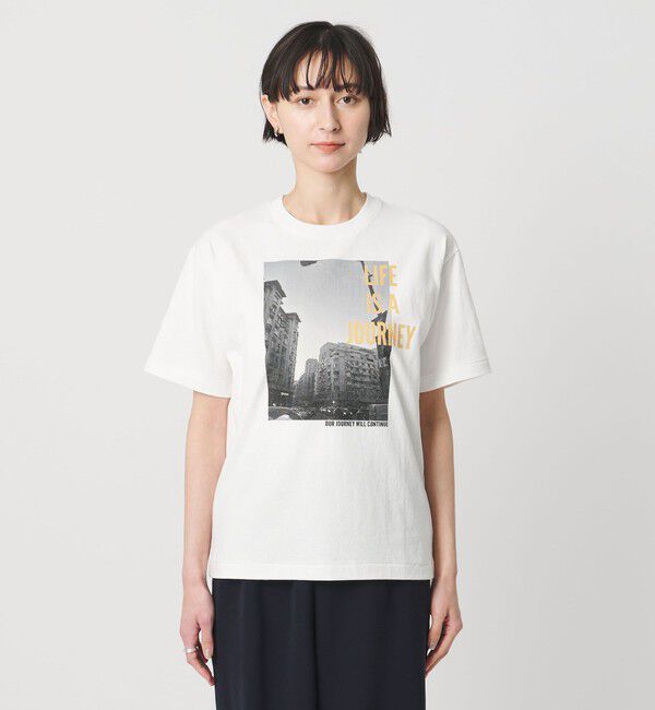 UNITED ARROWS「【別注】＜HANDTEX＞JOURNEY Tシャツ」|Tシャツ・カットソー|