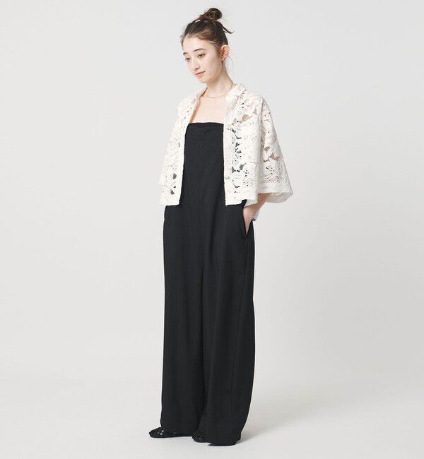 UNITED ARROWS「＜SACRA＞レース シャツブラウス」|シャツ・ブラウス|