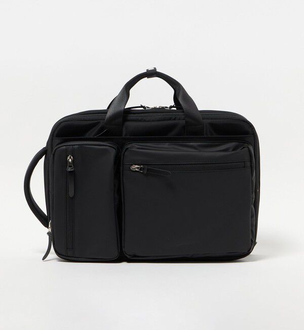 UNITED ARROWS「AGS 2WAY バックパック2/リュック」|ビジネスバッグ|BLACK