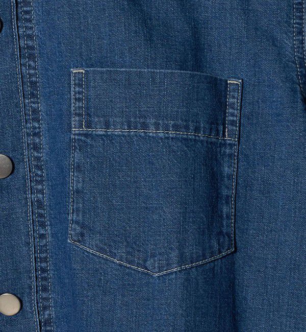 UNITED ARROWS「ステッチ フレア デニムジャケット」|デニムジャケット|