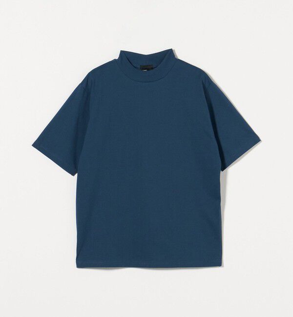 UNITED ARROWS green label relaxing「【WEB限定】JUST fit デイリー モック 半袖 Ｔシャツ カットソー -吸水速乾・抗菌-」|Tシャツ・カットソー|TURQUOISE