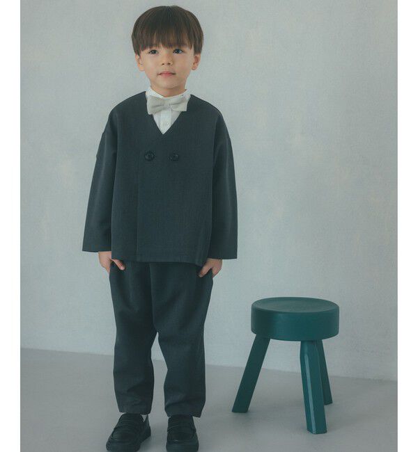 UNITED ARROWS green label relaxing「バンドカラーシャツ / キッズ 110cm-130cm」|シャツ・ブラウス|