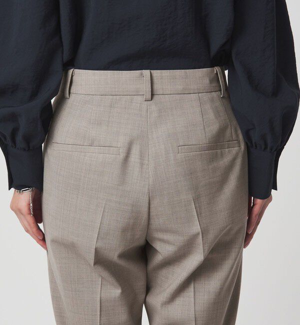 UNITED ARROWS green label relaxing「［size SHORT/TALLあり］カチリラ テーパードパンツ ウォッシャブル ストレッチ」|スラックス|