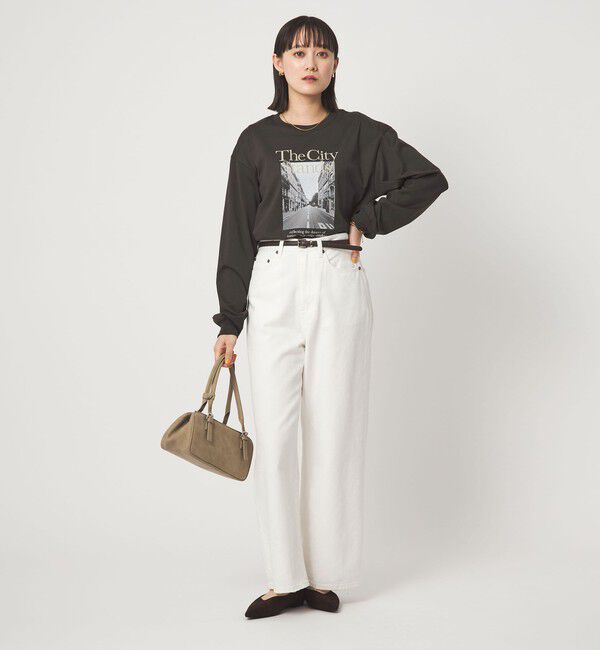 UNITED ARROWS green label relaxing「アソート グラフィック ロングスリーブ Tシャツ」|Tシャツ・カットソー|