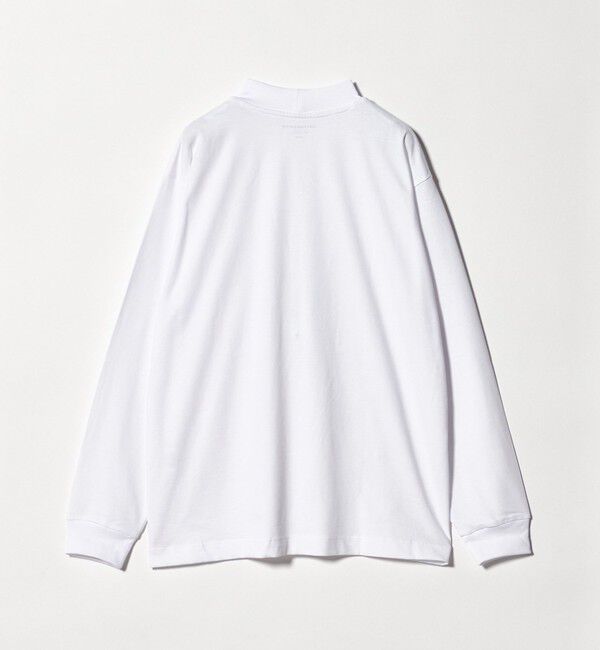UNITED ARROWS green label relaxing「LONG FIBER COTTON クリア モックネック 長袖 Tシャツ」|Tシャツ・カットソー|