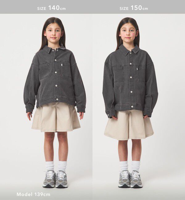 UNITED ARROWS green label relaxing「デニム ブルゾン / キッズ  ストレッチ 100cm-160cm」|その他|