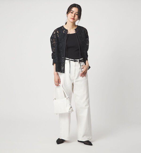 UNITED ARROWS green label relaxing「デコルテ フライス タンクトップ 抗菌」|タンクトップ|