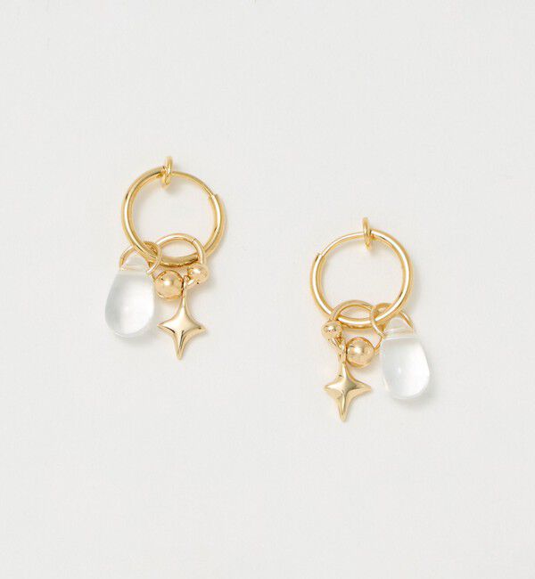 UNITED ARROWS green label relaxing「4WAY パーツミックス フープ イヤリング」|イヤリング|