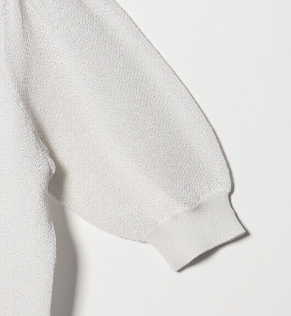 UNITED ARROWS green label relaxing「ハニカム タック スリーブ プルオーバー ニット」|ニット・セーター|