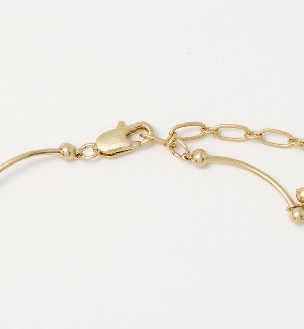 UNITED ARROWS green label relaxing「ボール＆バー デザインチェーン ネックレス」|ネックレス|