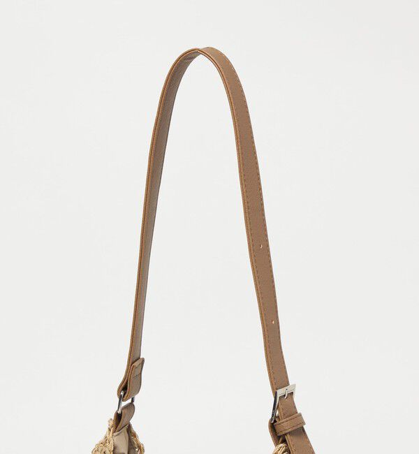 UNITED ARROWS green label relaxing「ペーパーコード ショルダーバッグ」|かごバッグ|