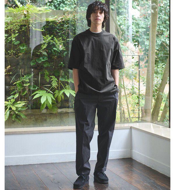 UNITED ARROWS green label relaxing「WONDER CLOTH クルーネック 半袖 Tシャツ -ストレッチ・接触冷感・吸水速乾-」|Tシャツ・カットソー|