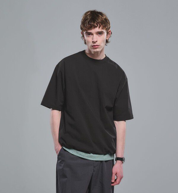 UNITED ARROWS green label relaxing「WONDER CLOTH クルーネック 半袖 Tシャツ -ストレッチ・接触冷感・吸水速乾-」|Tシャツ・カットソー|