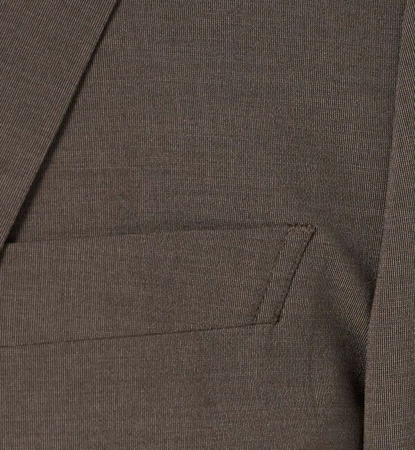 UNITED ARROWS green label relaxing「A+ ポリエステル ピンヘッド 2B スタンダード 2P セットアップジャケット -ウォッシャブル・ストレッチ・撥」|テーラードジャケット|