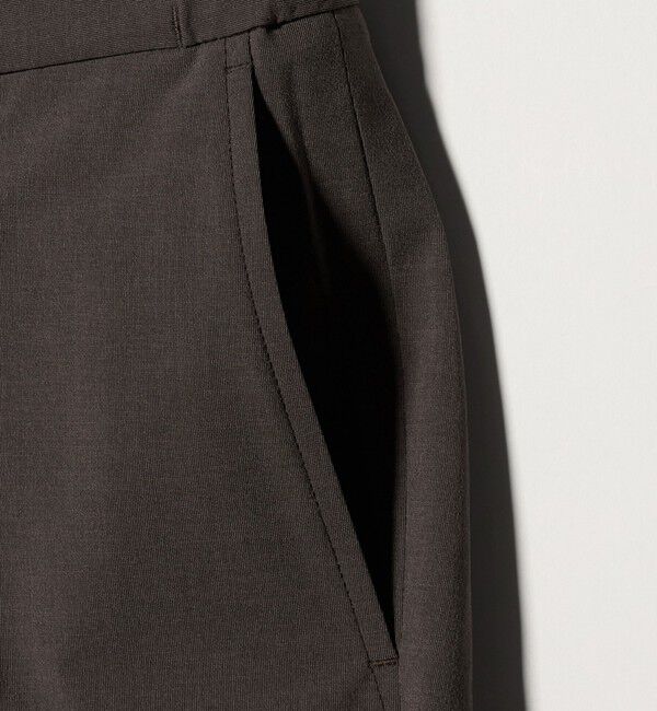 UNITED ARROWS green label relaxing「A+ ポリエステル ピンヘッド スタンダード イージー NP スラックス セットアップパンツ -ウォッシャブル・」|スラックス|