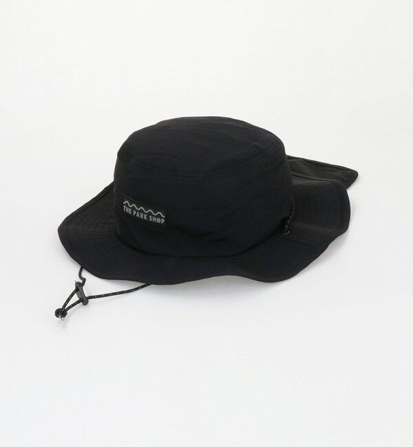 UNITED ARROWS green label relaxing「＜THE PARK SHOP＞ソリッドパーク ハット / キッズ」|キャップ・キャスケット|BLACK